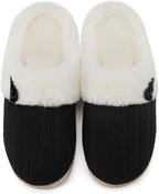 Cozy Faux Fur Slip-On Slippers