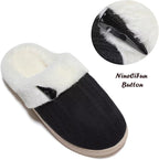 Cozy Faux Fur Slip-On Slippers